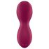 Satisfyer Exciterrr - vibromasseur à perles tournantes rouge