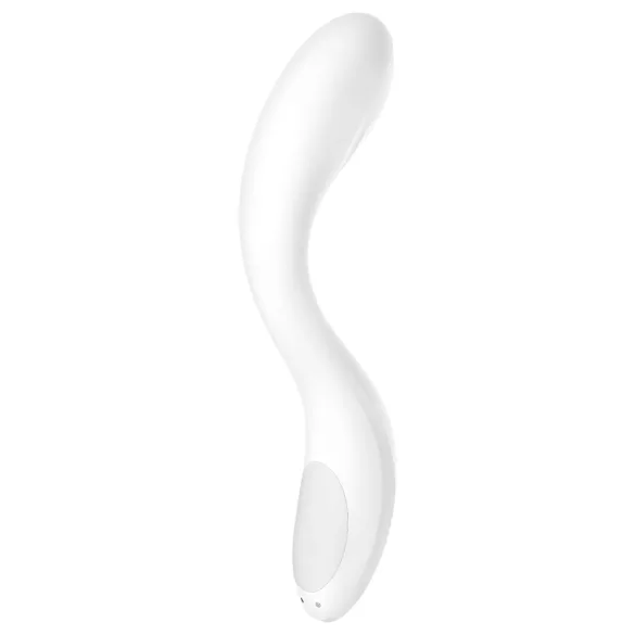 Satisfyer Rrrolling - vibromasseur point G à billes mobiles - blanc