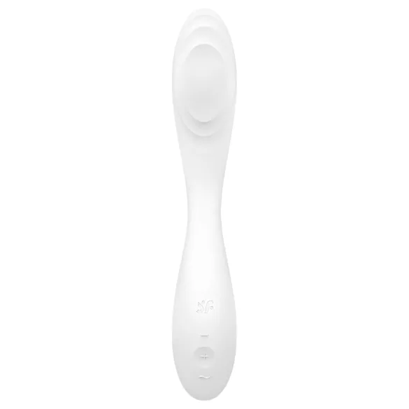 Satisfyer Rrrolling - vibromasseur point G à billes mobiles - blanc