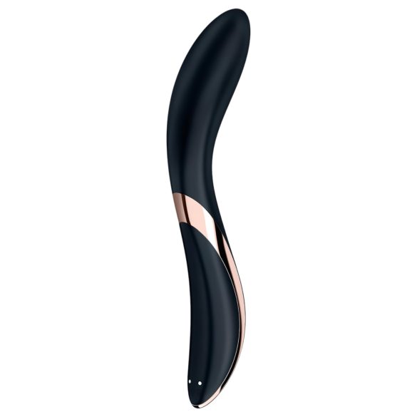 Satisfyer Rrrolling - vibromasseur point G à billes rotatives - silicone noir