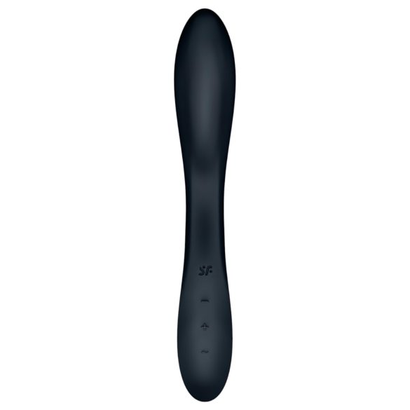 Satisfyer Rrrolling - vibromasseur point G à billes rotatives - silicone noir