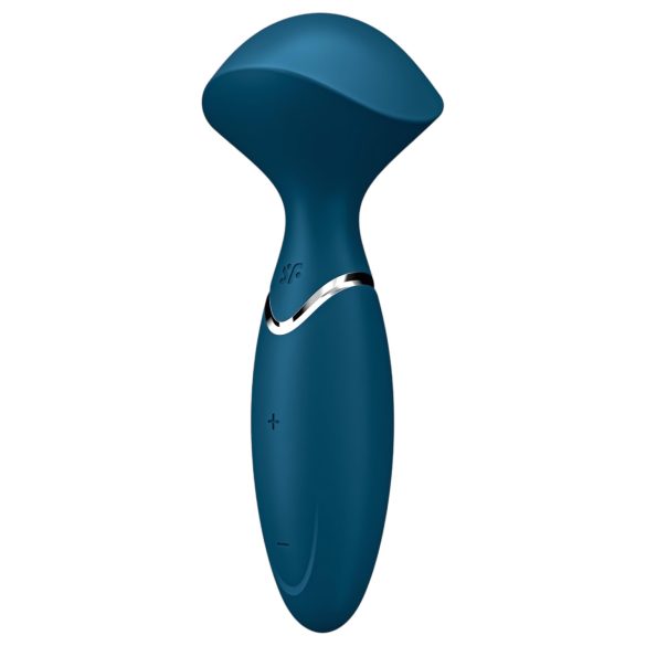 Satisfyer Mini Wand-er - vibromasseur étanche (bleu)