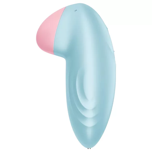 Satisfyer Tropical Tip - Vibromasseur clitoridien contrôlé par application (bleu)