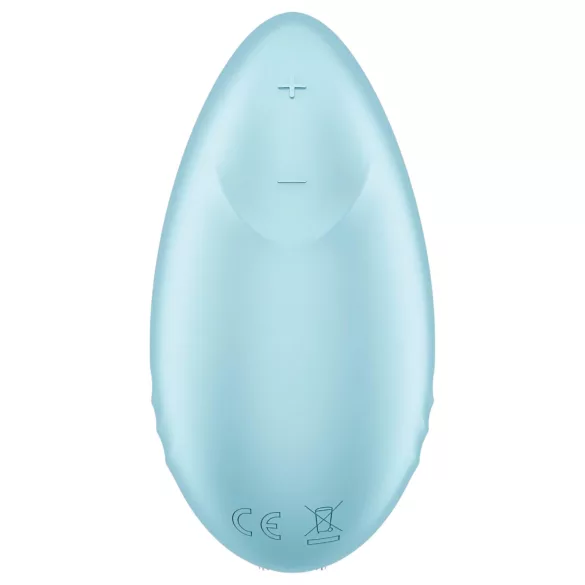 Satisfyer Tropical Tip - Vibromasseur clitoridien contrôlé par application (bleu)