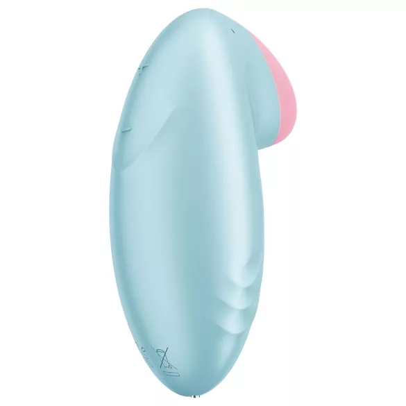 Satisfyer Tropical Tip - Vibromasseur clitoridien contrôlé par application (bleu)