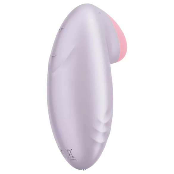 Satisfyer Tropical Tip - Vibromasseur clitoridien commandé par application (violet)
