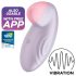 Satisfyer Tropical Tip - vibromasseur clitoridien intelligent (violet)