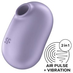   Satisfyer Pro To Go 2 - Stimulateur Clitoridien Rechargeable à Ondes d'Air (Violet)