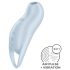 Satisfyer Pocket Pro 1 - Stimulateur Clitoridien à Ondes d'Air (Bleu)