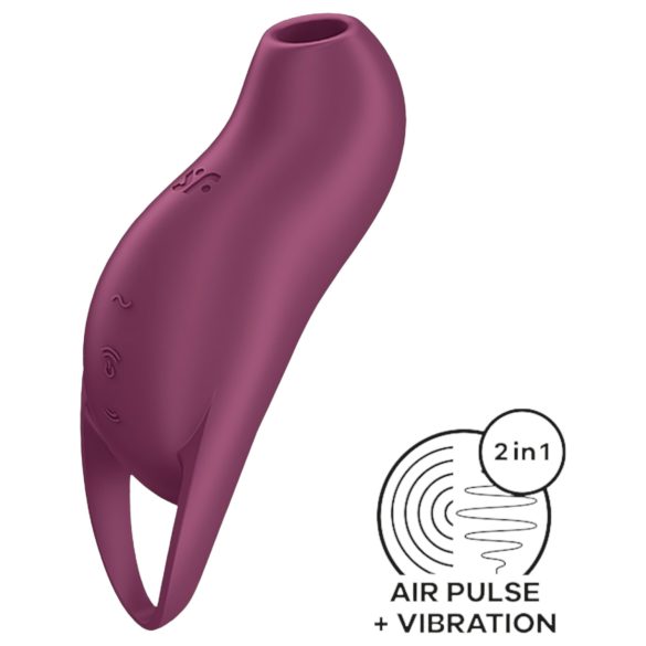 Satisfyer Pocket Pro 1 - Stimulateur clitoridien à ondes (violet)
