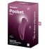 Satisfyer Pocket Pro 1 - Stimulateur clitoridien à ondes (violet)