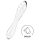 Satisfyer Cristal Éblouissant 1 - Double-Embout en Verre (Transparent)