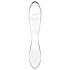 Satisfyer Cristal Éblouissant 1 - Double-Embout en Verre (Transparent)