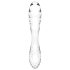 Satisfyer Cristal Éblouissant 1 - Double-Embout en Verre (Transparent)