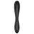 Satisfyer Dazzling Crystal 1 - godemichet double en verre - noir