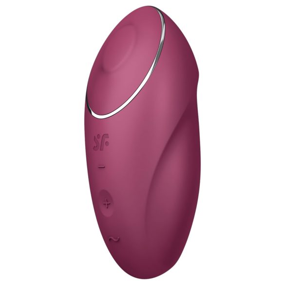 Satisfyer Tap & Climax 1 - 2en1 vibro et stimulateur clitoridien (rouge)