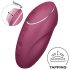 Satisfyer Tap & Climax 1 - 2en1 vibro et stimulateur clitoridien (rouge)