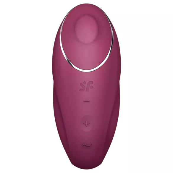 Satisfyer - Vibromasseur 2 en 1 et stimulateur clitoridien - Rouge