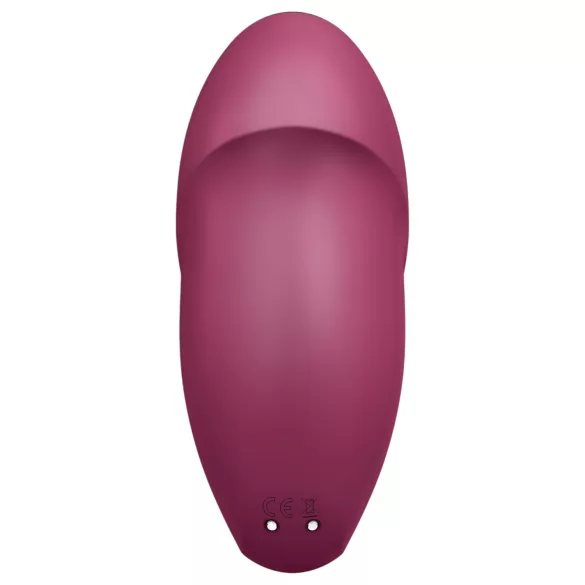 Satisfyer - Vibromasseur 2 en 1 et stimulateur clitoridien - Rouge