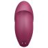Satisfyer Tap & Climax 1 - 2en1 vibro et stimulateur clitoridien (rouge)