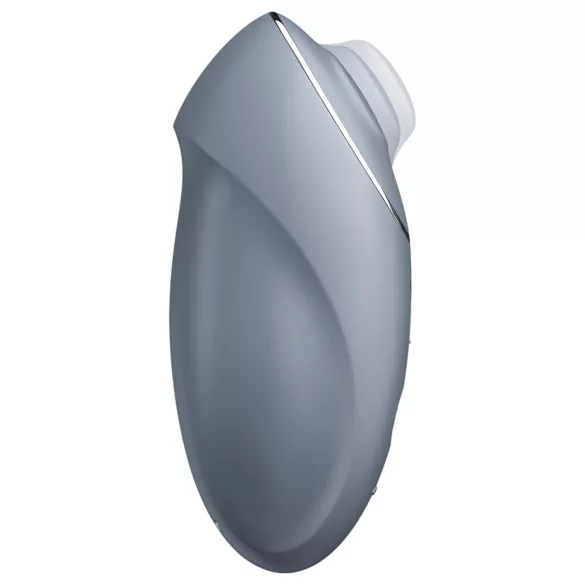 Satisfyer - Vibromasseur clitoridien 2en1 Tap & Climax 1 - silicone gris
