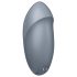 Satisfyer Tap & Climax 1 - Vibromasseur clitoridien 2en1 (gris)