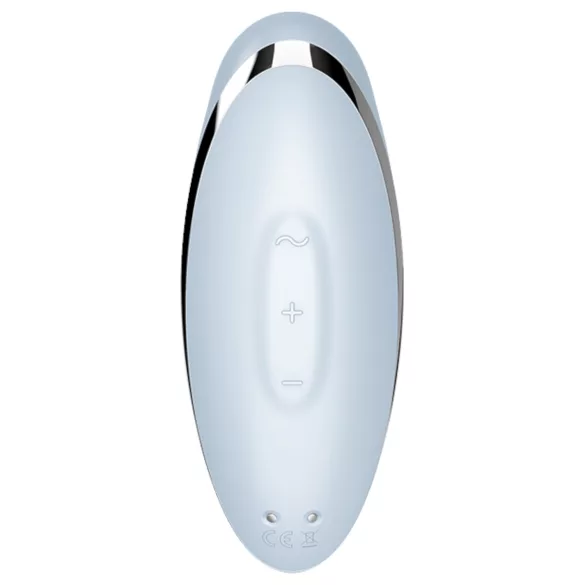 Satisfyer - stimulateur clitoridien et vibromasseur 2en1 - bleu