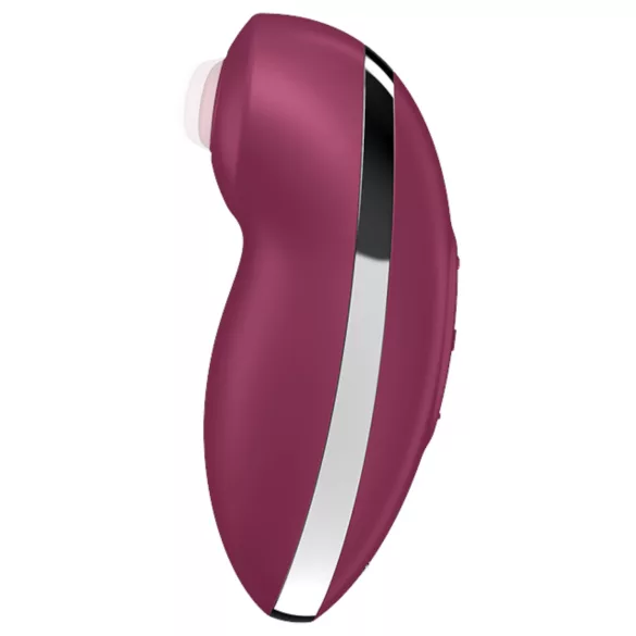 Satisfyer Tap & Climax 2 - stimulateur clitoridien et vibromasseur 2‑en‑1 (rouge)