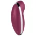 Satisfyer Tap & Climax 2 - stimulateur clitoridien et vibromasseur 2‑en‑1 (rouge)