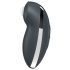 Satisfyer Tap & Climax 2 - Vibro 2en1 pour clitoris (gris)