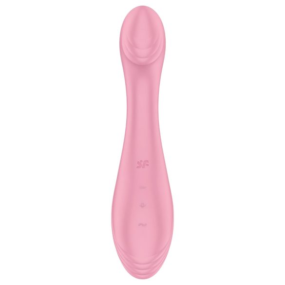 Satisfyer G-Force - vibromasseur point G rechargeable étanche - rose