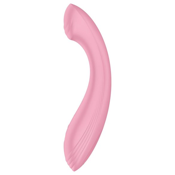 Satisfyer G-Force - vibromasseur point G rechargeable étanche - rose