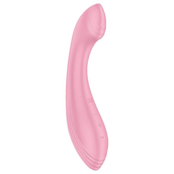 Satisfyer G-Force - vibromasseur point G rechargeable étanche - rose