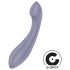 Satisfyer G-Force - Vibromasseur rechargeable et étanche pour point G (violet)