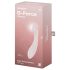 Satisfyer G-Force - vibromasseur point G étanche et rechargeable (beige)
