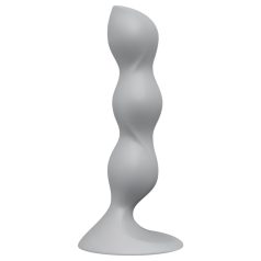   Satisfyer - Dildo à billes - Perles stimulantes - Silicone gris