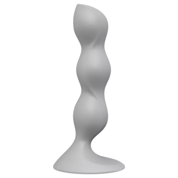 Satisfyer - Dildo à billes - Perles stimulantes - Silicone gris