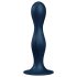 Satisfyer Double Ball-R - dildo pondéré (bleu)