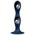 Satisfyer Double Ball-R - dildo pondéré (bleu)