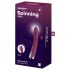 Satisfyer Spinning Vibe 1 - Vibromasseur Point G à tête rotative (rouge)