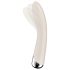 Satisfyer Spinning Vibe 1 - vibromasseur tête rotative pour point G (beige)