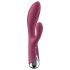 Satisfyer Spinning Rabbit 1 - vibromasseur rouge à bras clitoridien rotatif