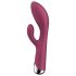 Satisfyer Spinning Rabbit 1 - vibromasseur rouge à bras clitoridien rotatif