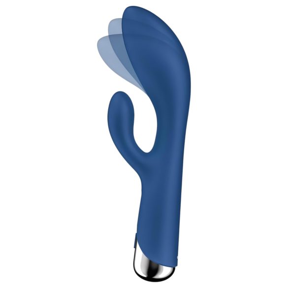 Satisfyer Spinning Rabbit 1 - Vibromasseur avec bras rotatif (bleu)