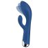 Satisfyer Spinning Rabbit 1 - Vibromasseur avec bras rotatif (bleu)