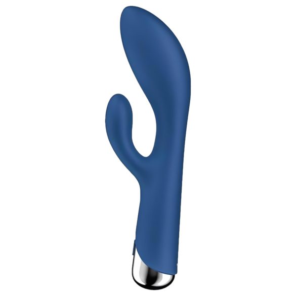 Satisfyer Spinning Rabbit 1 - Vibromasseur avec bras rotatif (bleu)