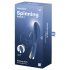 Satisfyer Spinning Rabbit 1 - Vibromasseur avec bras rotatif (bleu)