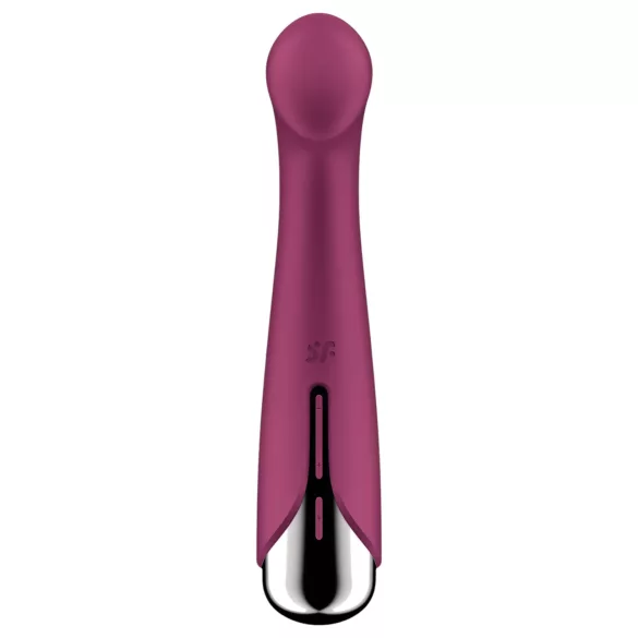 Satisfyer Spinning G-Spot 1 - vibromasseur point G à tête rotative (rouge)