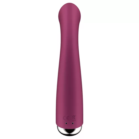 Satisfyer Spinning G-Spot 1 - vibromasseur point G à tête rotative (rouge)