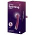 Satisfyer Spinning G-Spot 1 – Vibromasseur à tête rotative pour point G (rouge)